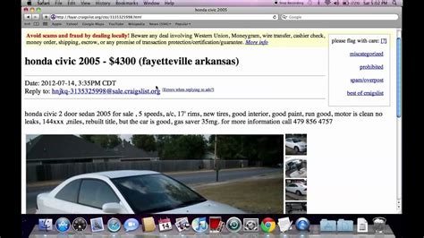 craigslist fayetteville ark